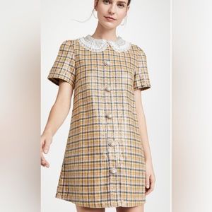 NWT Sister Jane Heather Sequin Tweed Dress